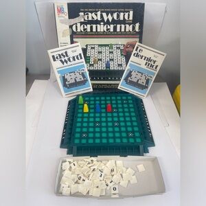 Milton Bradley LAST WORD vintage boardgame